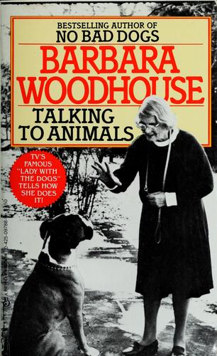 Cover for Talking to Animals