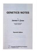 Cover for Genetics notes