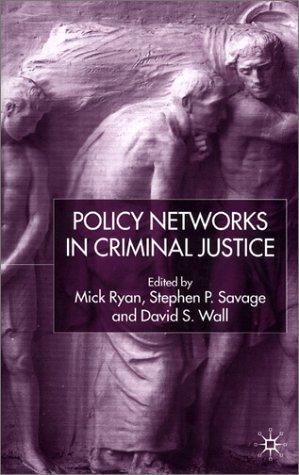 Cover for Policy Networks in Criminal Justice
