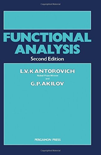 Cover for Functional analysis