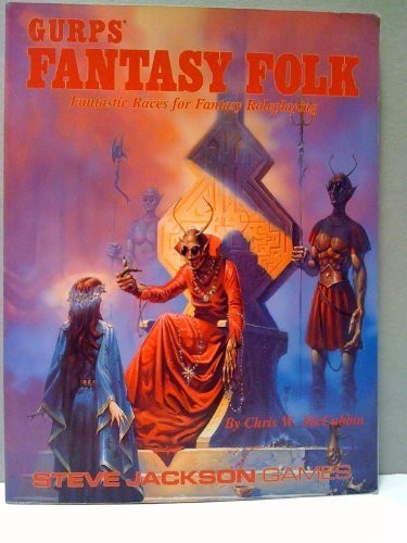 Cover for GURPS Fantasy Folk