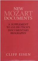 Cover for New Mozart documents