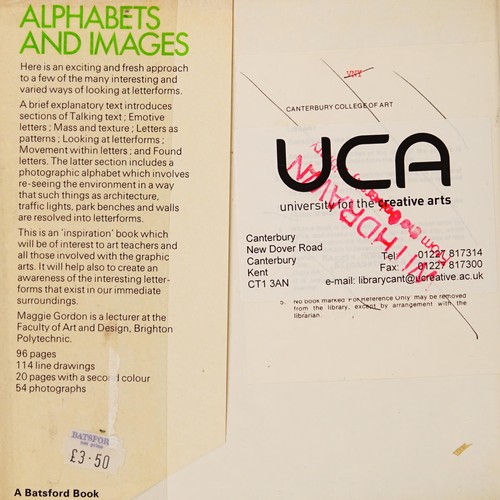 Cover for Alphabets and images