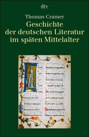 Cover for Geschichte der deutschen Literatur im späten Mittelalter.