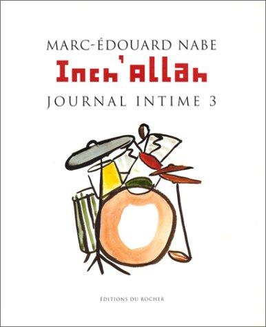 Cover for Inch Allah :journal intime
