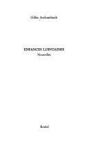 Cover for Enfances lointaines
