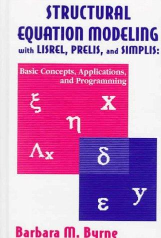 Cover for Structural equation modeling with LISREL, PRELIS, and SIMPLIS