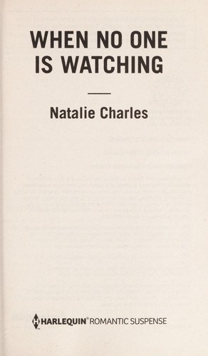 Cover for When no one is watching