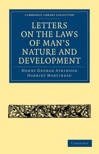 Cover for Letters on the laws of man's nature and development