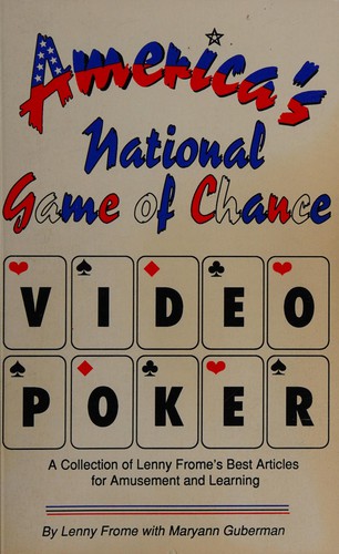 Cover for America's national game of chance, video poker