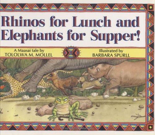 Cover for Rhinos for lunch and elephants for supper!