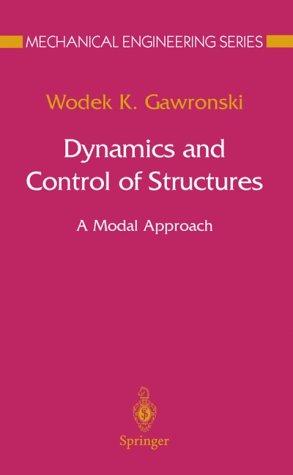 Cover for Dynamics and control of structures
