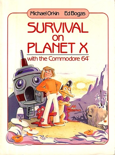 Cover for Survival on Planet X with the Commodore 64
