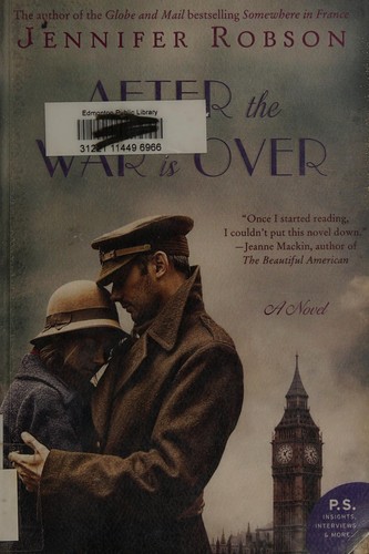 Cover for After the war is over