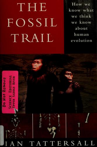 Cover for The fossil trail