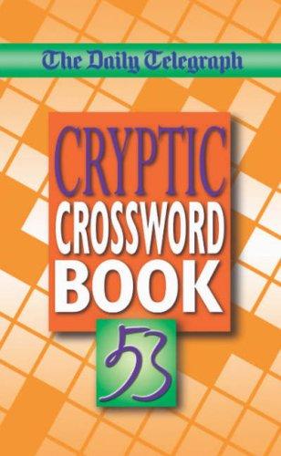 Cover for The "Daily Telegraph" Cryptic Crossword Book (Crossword)