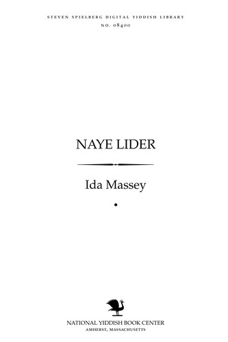 Cover for Naye lider
