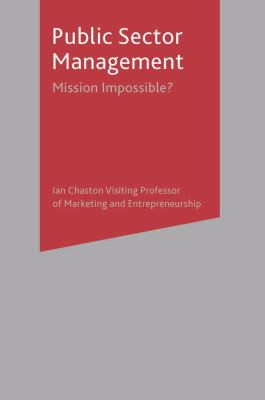 Cover for Public sector management
