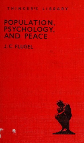 Cover for Population, psychology, and peace.