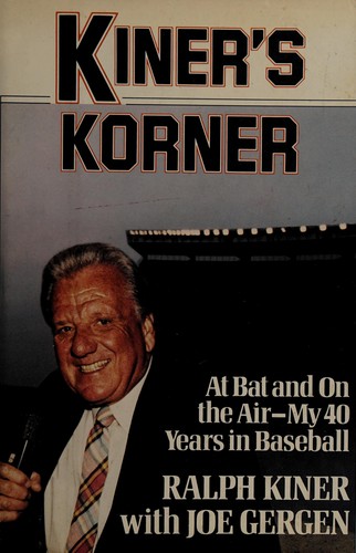 Cover for Kiner's korner