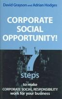 Cover for Corporate Social Opportunity!