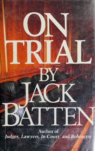 Cover for On trial