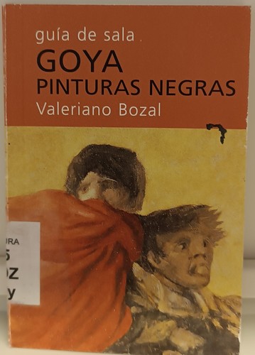 Cover for Goya : pinturas negras