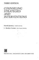 Cover for Counseling strategies andinterventions