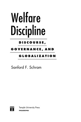 Cover for Welfare discipline