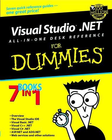 Cover for Visual studio .NET all-in-one desk reference for dummies