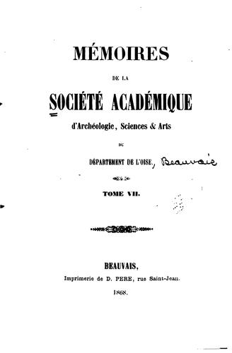 Cover for Mémoires
