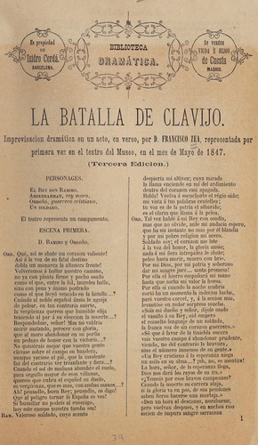 Cover for La batalla de clavijo