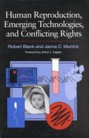 Cover for Human reproduction, emerging technologies, and conflicting rights