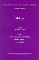 Cover for Malaya