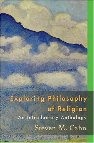 Cover for Exploring Philosophy of Religion