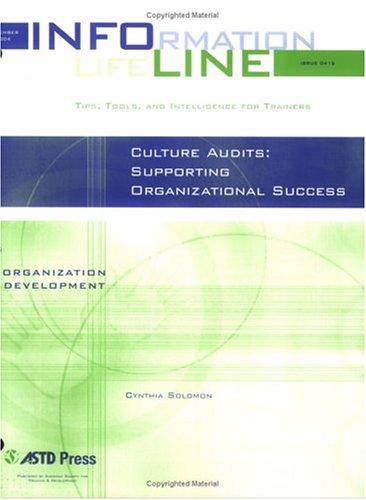 Cover for Culture Audits
