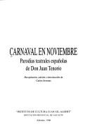 Cover for Carnaval en noviembre