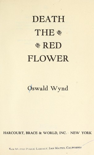 Cover for Death, the red flower