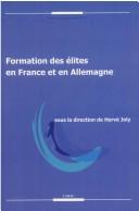 Cover for Formation des élites en France et en Allemagne