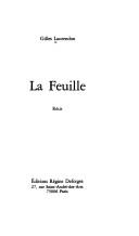 Cover for La feuille