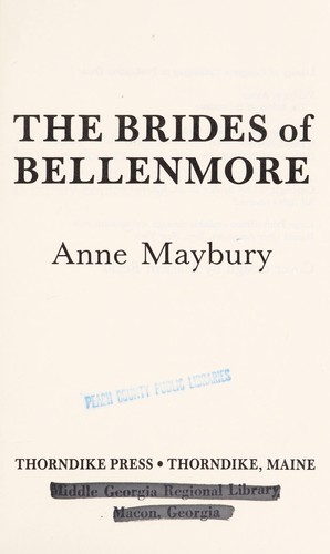 Cover for The brides of Bellenmore