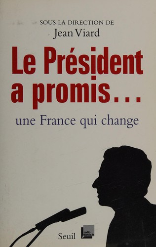 Cover for Le président a promis--