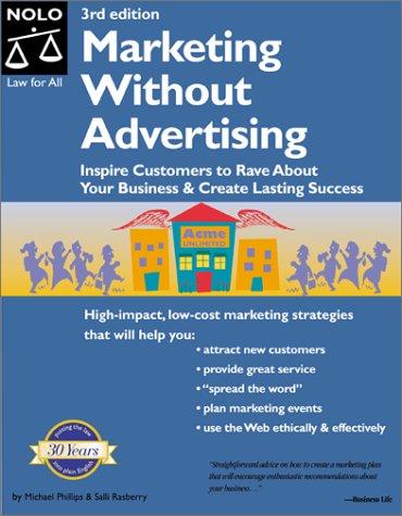 Cover for Marketing Without Advertising (Marketing Without Advertising, 3rd ed)