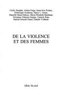 Cover for De la violence et des femmes