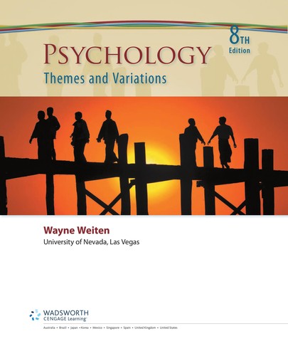 Cover for Psychology