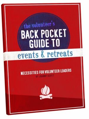 Cover for The Volunteers Back Pocket Guide to Events and Retreats