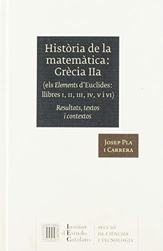 Cover for Història de la matemàtica. Grècia IIa
