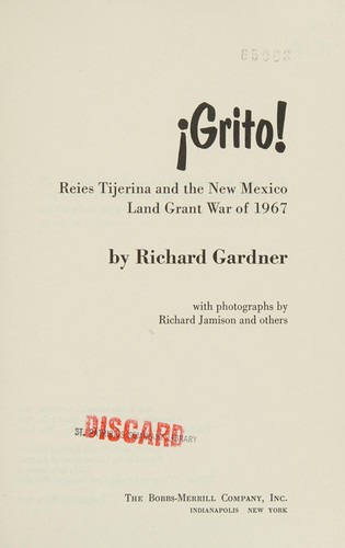 Cover for Grito!