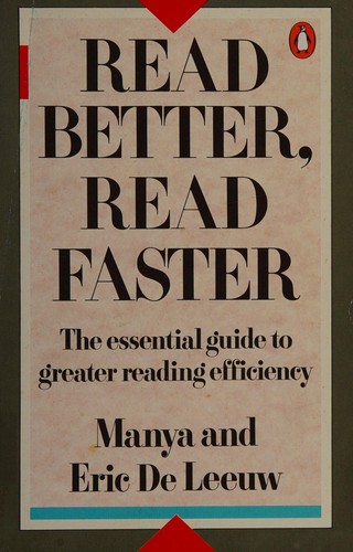 Cover for Read better, read faster