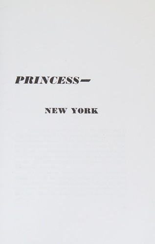 Cover for Princess, New York
